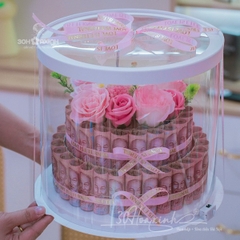 Hộp bánh sinh nhật bằng tiền 50k