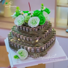 Bánh Sinh Nhật Bằng Tiền 100 Tờ 100K