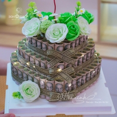 Bánh Sinh Nhật Bằng Tiền 100 Tờ 100K