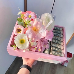 Hộp MiCa Hoa Tiền Gồm 10 Tờ 100k