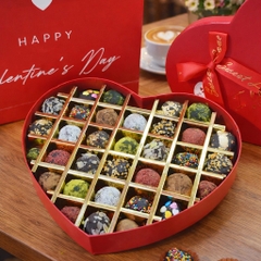 Hộp Socola Valentine Trái Tim 14/2 Size Lớn