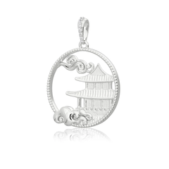 Charm - (Mystical Moon Palace - Silver 23mm)