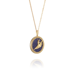 Dây chuyền (Divine Grace-18kt Yellow Gold with Lapis)