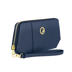 Ví da nữ cầm tay (Manchurian Elegance Wristlet - Navy)