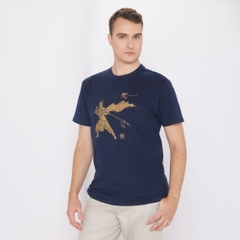 Áo phông cộc tay nam - Xanh navy (The Loyalty of Yue Fei) - Size M