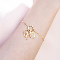Charm Đào Tiên Trường Thọ - Vàng