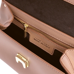 Túi da nữ (Italian Premium Leather Trapeze) - Màu nâu