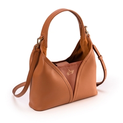 Túi da nữ có quai đeo chéo (Hanfu Crossbody- Camel)