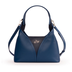 Túi da nữ có quai đeo chéo (Hanfu Crossbody- Blue)