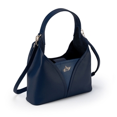 Túi da nữ có quai đeo chéo (Hanfu Crossbody- Navy)