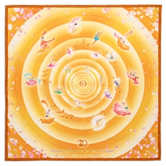 Khăn lụa vuông 91,5 (Shen Yun's 20th Anniversary)