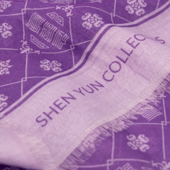 Khăn quàng dài - Màu tím (Zhen Shan Ren Purple)