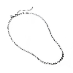Dây chuyền - Trơn 16 - Màu bạc (Paperclip Chain)
