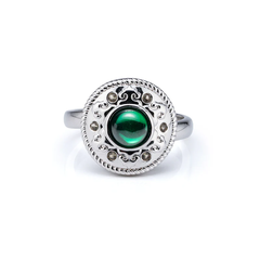 Nhẫn Mongolian Celebration Ring Green 6/7