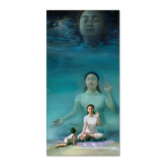 Tranh in - Mẹ trong mắt em (Entering the Divine Realm - Poster)
