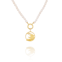 Dây chuyền ngọc trai - Màu vàng (Pearl Charm Clasp)