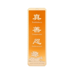 Thẻ đánh dấu trang (Bookmark) - Màu cam (Zhen Shan Ren)