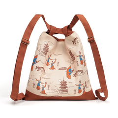 Túi/ Ba lô vải đa năng – Màu be (Lantern Grace 3-way Bag)