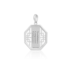 Charm - (Zhen Shan Ren Wondrous Bliss Charm- Silver 16mm)