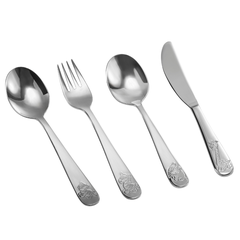 BX® KIDS CUTLERY SET ZOO ZOO, 4-PIECE