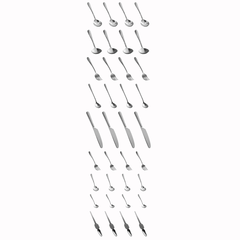 SHINE CULTERY SET 36 (9 items x 4 pieces)