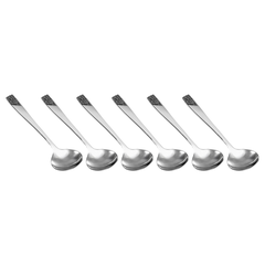 PATTERN SOUP SPOON  (Set 6 pieces)