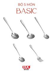 BASIC CULTERY SET 5 (5 items x 1 piece)