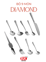 SHINE CULTERY SET 9 (9 Items x 1 piece)