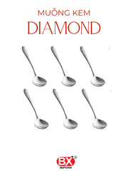 MOCCA SPOON DIAMOND (Set 6 pieces)