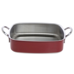 BX® Roasting Pan 3-Ply Colour Stainless Steel (26x26x7cm)