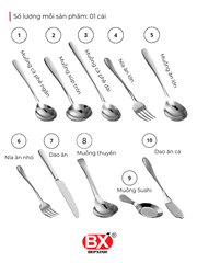 LAGOM CULTERY SET 10 (10 items x 1 piece)
