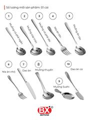 PREMIUM CULTERY SET 10 (10 items x 1 piece)