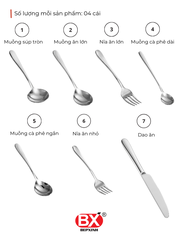 LAGOM CULTERY SET 28 (7 items x 4 pieces)