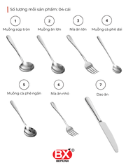 PREMIUM CULTERY SET 28 (7 items x 4 pieces)