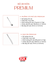 LAGOM CULTERY SET 28 (7 items x 4 pieces)