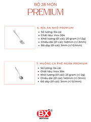 LAGOM CULTERY SET 28 (7 items x 4 pieces)