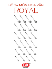 ROYAL DECO CULTERY SET 24 (6 items x 4 pieces)