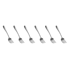 CAKE FORK DIAMOND (Set 6 pieces)