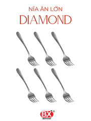 다이아몬드 테이블 포크 - NĨA ĂN LỚN DIAMOND (Set 6 cái)
