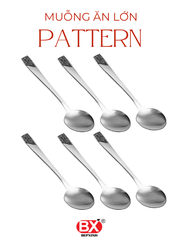 패턴 테이블스푼 - MUỖNG ĂN LỚN PATTERN (Set 6 cái)