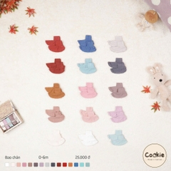 Bao tay bao chân sơ sinh 0-6m Cookie