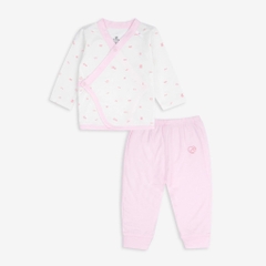 Bộ dài tay cài chéo Signature Bambus Bubaby