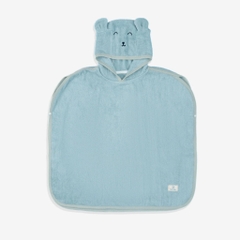 Khăn tắm dạng chui đầu tai gấu Cotton bông Bu Baby
