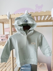 (6M-4Y) Áo khoác Hoodie tai mèo cho bé từ Hrnee - Chống nắng, cản gió, giữ ấm điều hoà thân nhiệt