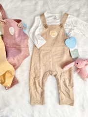 Set áo tay dài sợi tre và quần yếm BU Kyomi