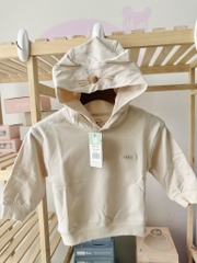 (6M-4Y) Áo khoác Hoodie tai mèo cho bé từ Hrnee - Chống nắng, cản gió, giữ ấm điều hoà thân nhiệt