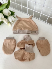 Bao tay bao chân sơ sinh 0-6m Cookie