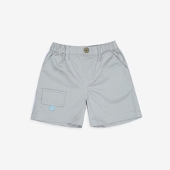 Quần đùi kaki túi ốp bé trai Bubaby
