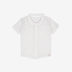 Áo sơ mi ngắn tay cổ đức Iconic Bubaby