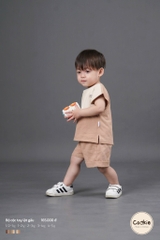 Bộ cộc tay lật gấu Cookie